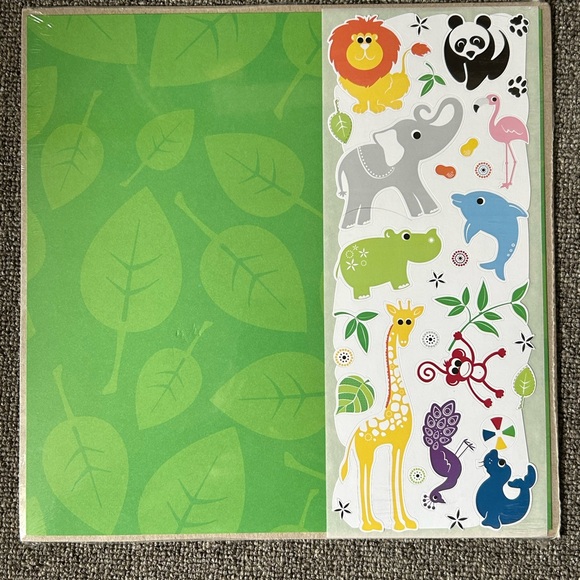 New! Creative Memories “Cheerful Zoo” Scrapbook Additions - Picture 2 of 3